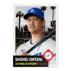 2024 TOPPS MLB LIVING SET #729 SHOHEI OHTANI - LOS ANGELES DODGERS - Foto 1 di 2