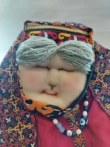 Handmade teadoll red soft Central Asia teatime cozy home - Picture 1 of 10