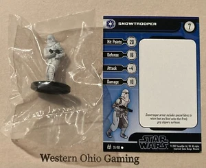 Star Wars Miniatures Snowtrooper #39/60 NEW NIB The Force Unleashed - Picture 1 of 1