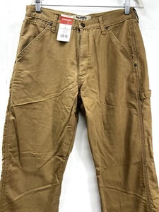 New Khaki Lined Authentic Wrangler Men Pants 30x30 (p4) - Picture 1 of 6