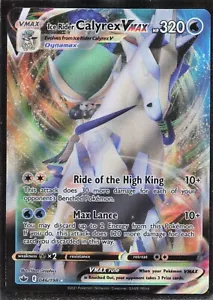 Cavaliere di Ghiaccio Calyrex VMAX #046/198 - Regno Ghiacciante - Pokémon TCG - VLP/NM - Foto 1 di 2