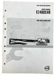 Volvo EC480EHR High Reach Demolition Service Repair Manual - Picture 1 of 3