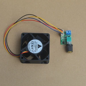 DC12V Fan Governor PWM Speed Controller Switch For Computer Case Fans - Picture 1 of 8