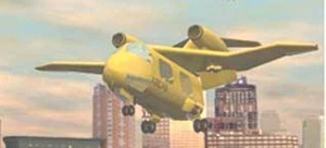 Avcen Jet POD VQ STOL Airplane Wood Model Replica Large Free Shipping - Picture 1 of 1