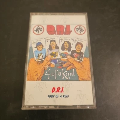 D.R.I. - 4 Of A Kind 1988 US Cassette, Album Megaforce Worldwide HX Pro Enigma - Image 1 of 4