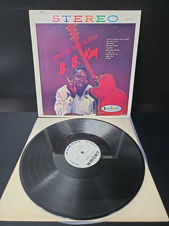 B.B. King King Of The Blues Lp Vinyl OG 1960 1st Stereo Press VERY NICE EX+ LOOK - Image 1 of 4