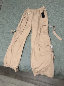 Forever 21 Pink Women’s Cargo Pants Size S - Picture 1 of 7