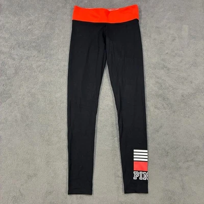 Victoria’s Secret Pink Ultimate Black Leggings High Rise Yoga Pants Womens Sz S - Image 1 of 4