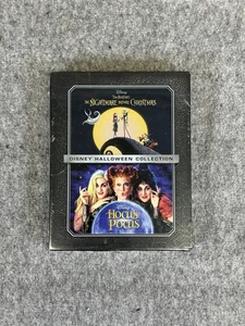 The Nightmare Before Christmas + Hocus Pocus Blu-ray Disney Halloween Sealed New - Picture 1 of 4