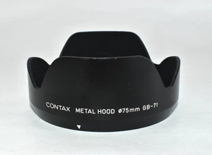 [Fast neuwertig] Contax GB-71 Metall Gegenlichtblende für 645 45 mm f/2.8 Objektiv aus Japan - Bild 1 von 9