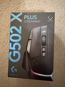 Logitech G502 X PLUS Wireless Gaming Mouse - Black - Picture 1 of 4