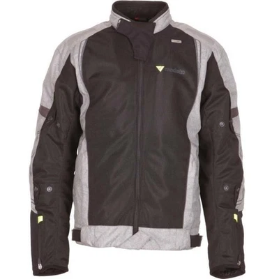 Modeka Breeze Textiljacke schwarz / grau Motorradjacke wasserdicht Sommer - Bild 1 von 2