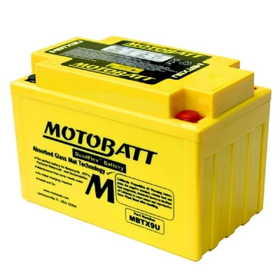 Batteria MOTOBATT YTX9 pronta all'uso per Kawasaki 600 ZX6R NINJA 2000-2001 Foto 1 de 3