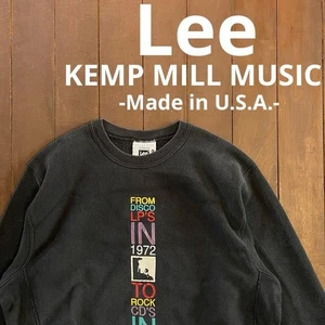 Lee×KEMP MILL Sweatshirt Smicro USA Used Men size M - Picture 1 of 11