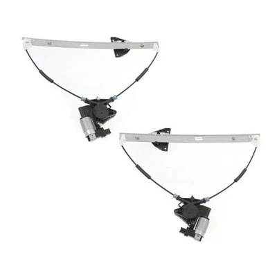 For Mazda 3 2004-2009 Window Regulators Front Driver & Passenger Side Pair Power - Image 1 of 4