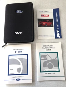 ***** 2000 Ford SVT F150 LIGHTNING Owners Manual Set with Case OEM 00 NEW-UNUSED - Picture 1 of 7