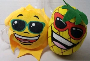 Peluche Piña y Sol 6" Amarillo Relleno Clásico Toy Co Juguetes para Mascotas Perro Pequeño  - Imagen 1 de 7