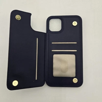 WOMEN Leather Card Wallet Phone Case For iPhone 15 Plus 16 Pro Max 14 13 12 11 X - Image 1 of 4