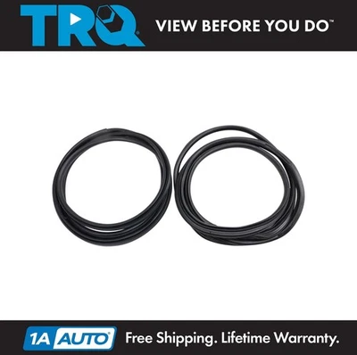 Комплект уплотнений для двери TRQ подходит для Ford Expedition Lincoln Navigator 2007-2017 годов выпуска - Изображение 1 из 3