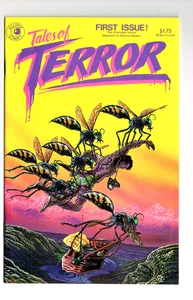 TALES OF TERROR #1 NM OB ECLIPSE COMICS 1985 HORROR VAMPIRES COPPER AGE  - Picture 1 of 2