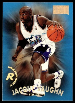 1997-98 SkyBox Premium Jacque Vaughn Rookie Utah Jazz #163 - Image 1 of 2