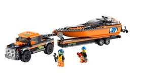 LEGO #60085 City - 4x4 with Powerboat (2014)