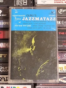 Guru Jazzmatazz Vol. 1 Cassette DJ Premier Gang Starr - Picture 1 of 4