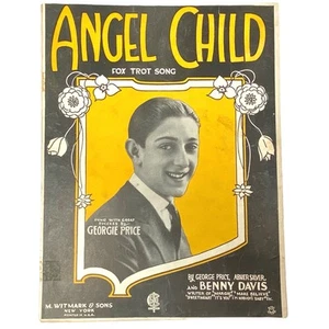 1922 Angel Child - Georgie Prince - Ragtime - Partituras de colección - Imagen 1 de 3