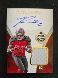 2018 Panini Limited ROOKIE PATCH AUTO /299 Ronald Jones II No. 112 TB Buccaneers - Picture 1 of 2
