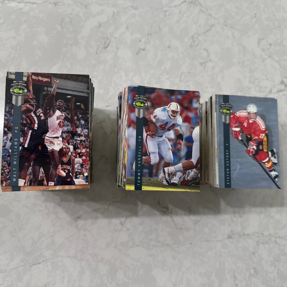 1992 Classic Four Sport #s 1-249 -You Pick- Draft Pick Collection Trading Cards - Image 1 of 1