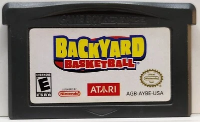 Backyard Basketball (Nintendo Game Boy Advance, 2004) GBA Tested FREE SHIPPING  - Image 1 of 4