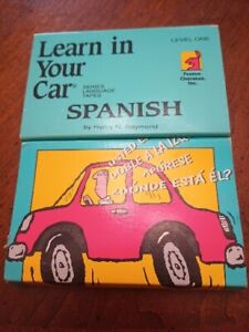 Learn in Your Car Spanish Level One And Two Audio Cassette Tapes