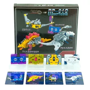 New Transform Robot Toy FansToys RP-01C RP01C Cassetticons Mini-Cassette Tapes - Picture 1 of 6