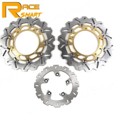 Front Rear Brake Disc Rotors For Yamaha MT-03 2006-2011 FZ6 Fazer S2 2007-2009 - Image 1 of 4