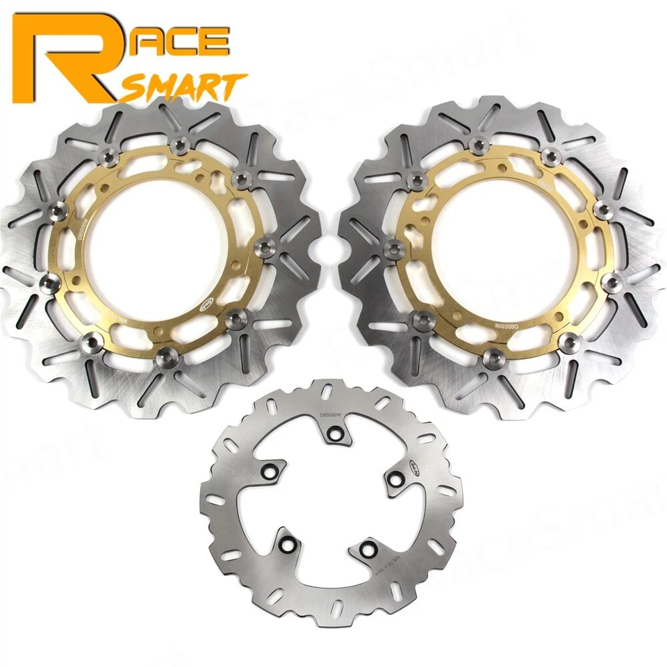 Front Rear Brake Disc Rotors For Yamaha MT-03 2006-2011 FZ6 Fazer S2 2007-2009 - Image 1 of 4