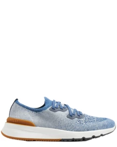 Brunello Cucinelli Mens Sneakers In Blue - Picture 1 of 7