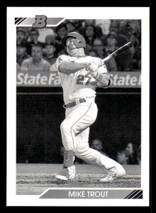 2020 Bowman Heritage Black and White #1 Mike Trout
