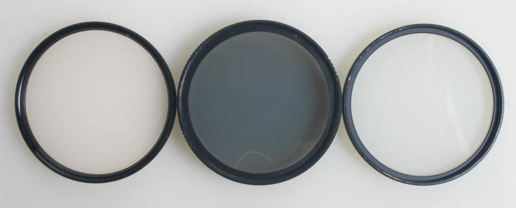 49MM FILTERS SET OF 3 POLARIZER/UV/FOG - Image 1 of 1