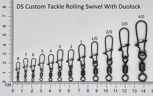 Rolling Swivel with Duolock 3-Pack Duolock clip swivel - Picture 1 of 8