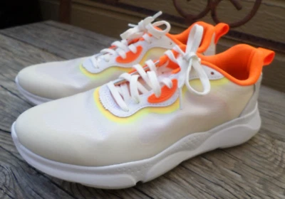 Cole Haan Zero Grand Radiant White Orange Sneakers Women's 8 B - Image 1 of 4