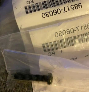 Yamaha Screw Pan Head 98517-06030-00 PW50 - Bild 1 von 1