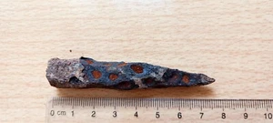 INSTRUMENTO DE HERRERIA MUY RARO ANTIGUO ROMANO DE HIERRO - Imagen 1 de 11