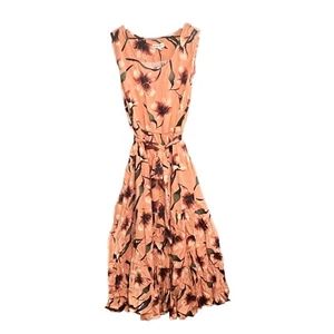 Ava & Viv By Target Pink Floral Sleeveless Tiered Maxi Dress Size X - Bild 1 von 8