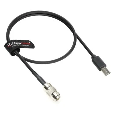 Alvin’s Cables DIN to Micro USB Timecode Cable for Atomos UltraSync ONE Sony FX3 - Image 1 of 4