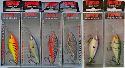 RAPALA Shad Rap SR-5 Wobbler, K�der, Raubfische, Forelle, Barsch - Bild 1 von 3