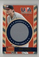 SAM TRAVIS 2013 Panini GOLD "America's Pastime" GAME-USED RELIC card 06/25