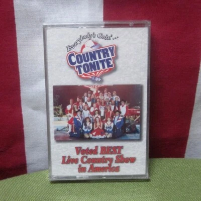 COUNTRY TONITE Theatre cassette-tape Pigeon Forge show NWT Tennessee 1997 Foto 1 de 2