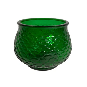 Grüne Glasschale Fischmuster Smaragd Vintage Brody CO Deko - Bild 1 von 8