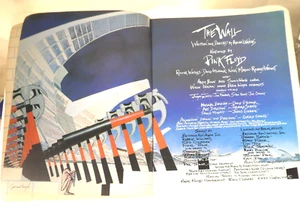 Pink Floyd The Wall Music Annotation Booklet 1998 Gerald Scarfe Illustration - Imagen 1 de 10
