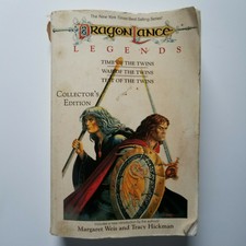 Dragonlance Legends Collectors Edition Weis & Hickman Tame of the Twins War Test